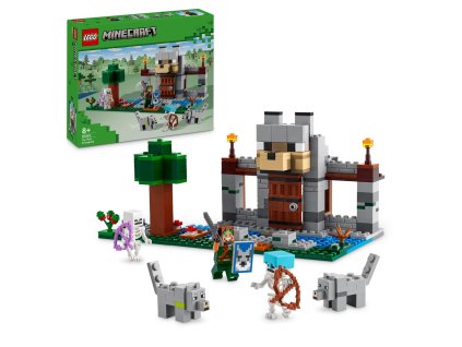 155528 minecraft lego vlci pevnost 21261