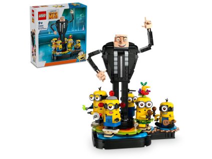 155588 minions lego gru a mimoni z kostek 75582