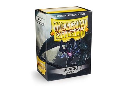 253 dragon shield obaly classic black 100 obalu