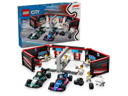 202931 city lego garaz f1 a vozy mercedes amg a alpine 60444