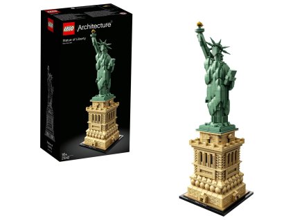 52983 architecture lego socha svobody 21042