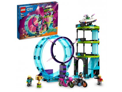 61619 city lego nejblaznivejsi kaskaderska vyzva 60361