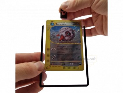 66801 5 gemloader obaly na karty pull tab sleeves deck protectors black 100 ks