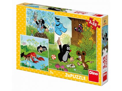 71219 krtecek a kalhotky 3x55 puzzle