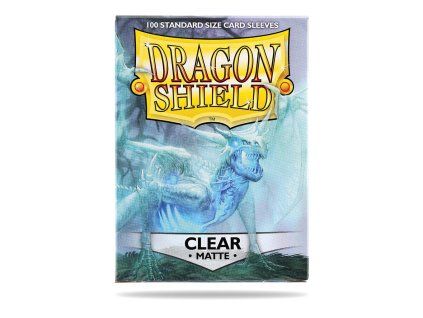 325600 dragon shield obaly standard matte clear 100 obalu