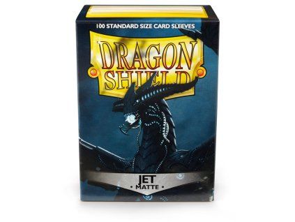325603 dragon shield obaly standard matte jet 100 obalu