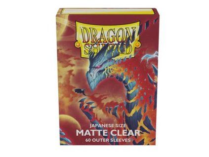 325741 dragon shield obaly matte clear outer sleeves clear cosmere 60 obalu