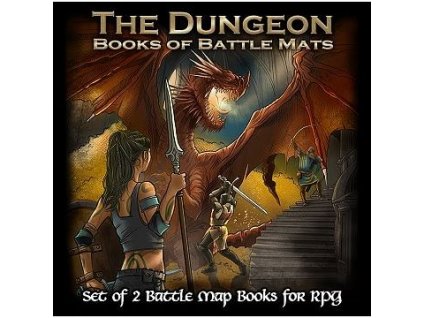 87663 the dungeon books of battle mats