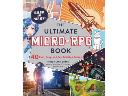 87894 the ultimate micro rpg book 40 fast easy and fun tabletop games