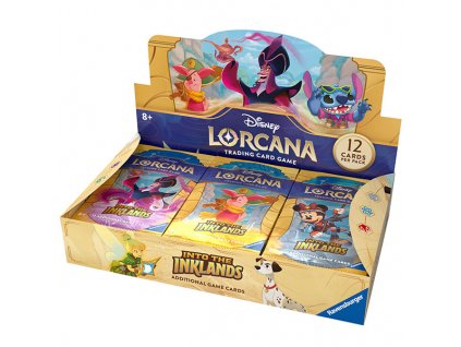 Disney Lorcana TCG - Into the Inklands - Booster Box (24 boosterov) (EN)