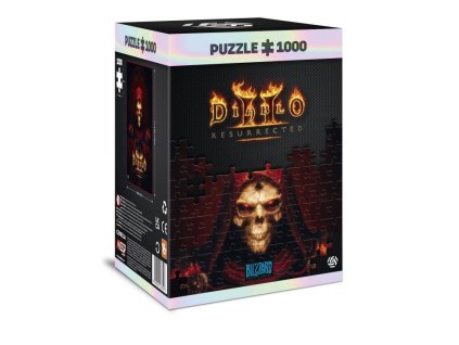 Diablo II Resurrected puzzle 1000 dílků (1)