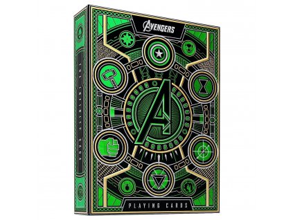 92703 hraci karty theory11 avengers zelene