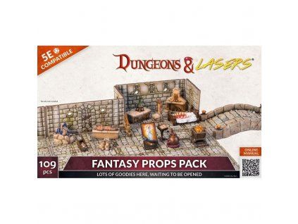 86391 dungeons lasers fantasy props pack