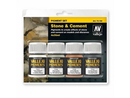 90387 sada vallejo pigments stone cement