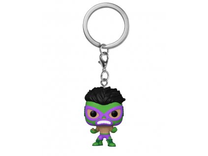 92518 Marvel Lucha Libre Funko klíčenka Hulk (El Furioso) (1)