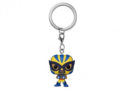 92523 Marvel Lucha Libre Funko klíčenka Wolverine (El Animal Indestructible) (1)