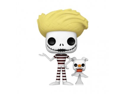 99752 nightmare before christmas pop disney vinyl figure jack w zero beach 9 cm