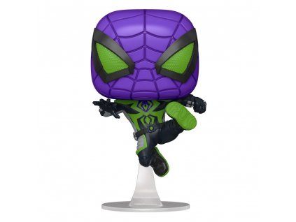 Spider man funko figurka Miles Morales Purple Suit (1)