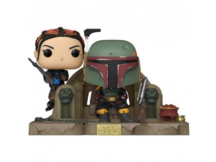 The Mandalorian Funko POP! moment Boba Fett & Fennec Shand