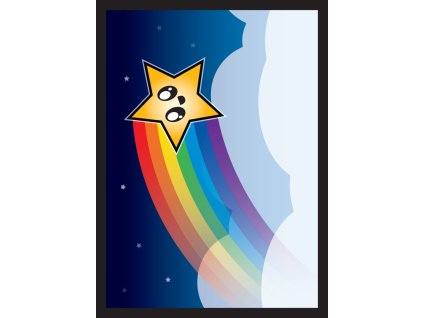 81888901 043 6 Rainbow Star Sleeve