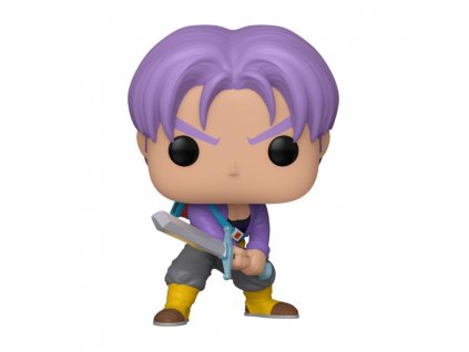117452 dragon ball z pop animation vinyl figure trunks 9 cm