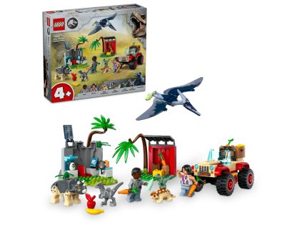 118649 jurassic world lego zachranarske stredisko pro dinosauri mladata 76963
