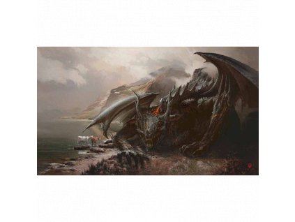 tcg mat wolf dragon 1