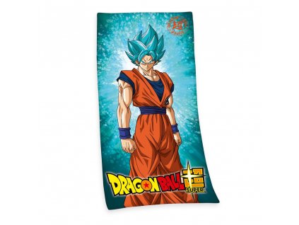 Uterák Dragon Ball Super Super Saiyan God Super Saiyan Son Goku 150 x 75 cm