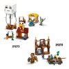 219059 7 minecraft lego balon v podobe dasa a utok na vesnici 21273