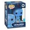 Infinity Saga funko figurka Artist Series Captain America (Blue) (2)