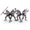 Želvy Ninja BST AXN akční figurky 4 Pack Battle Damaged (1)