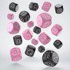 99987 fortress compact d6 dice set black pink 20