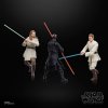 105419 11 star wars episode i black series action figure 3 pack qui gon jinn darth maul obi wan kenobi 15 cm