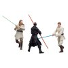 105419 12 star wars episode i black series action figure 3 pack qui gon jinn darth maul obi wan kenobi 15 cm