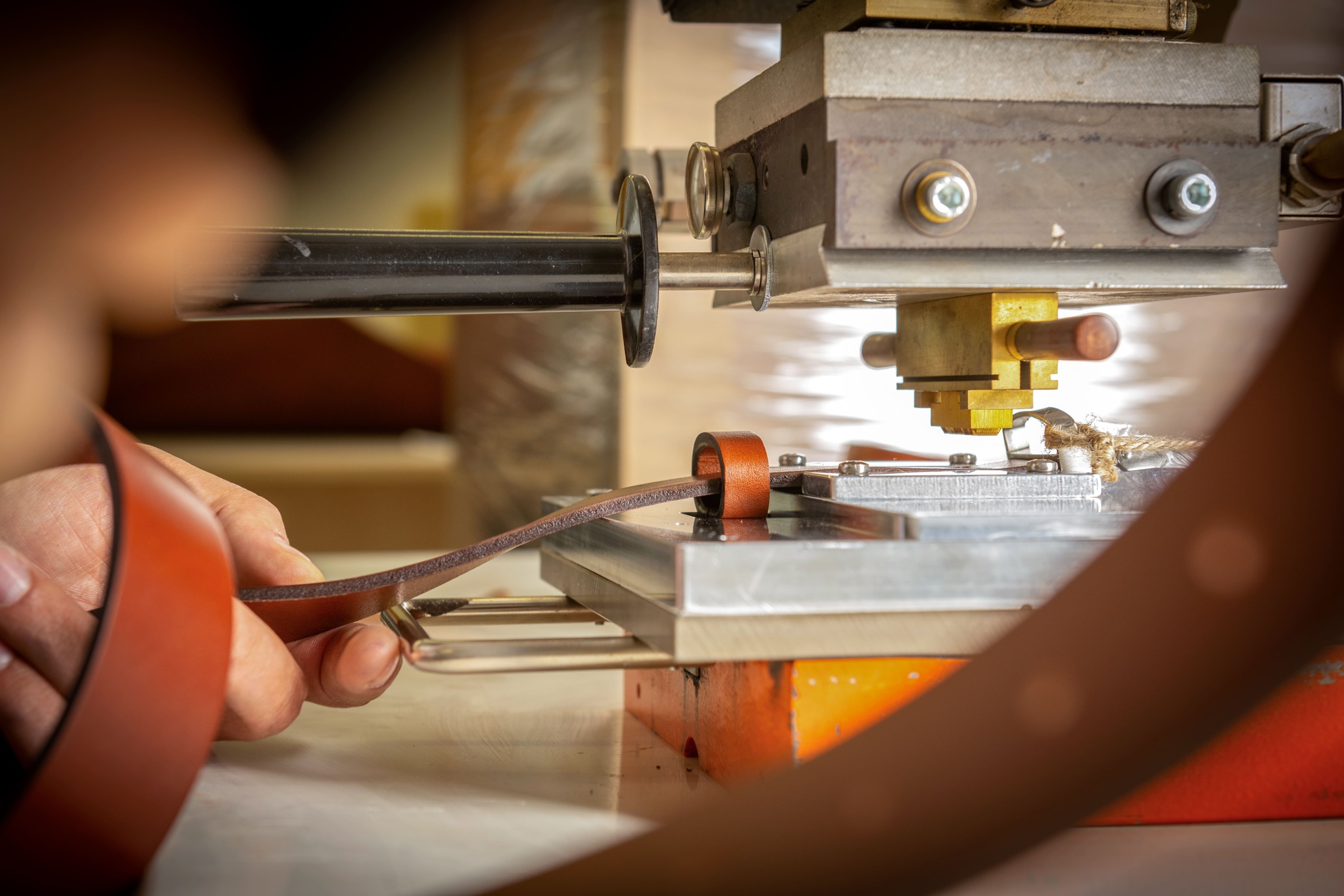 Ruční výroba kožených produktů