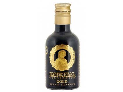 Vodka Imperial Collection GOLD BLACK EDITION 40% obj. 0,05l
