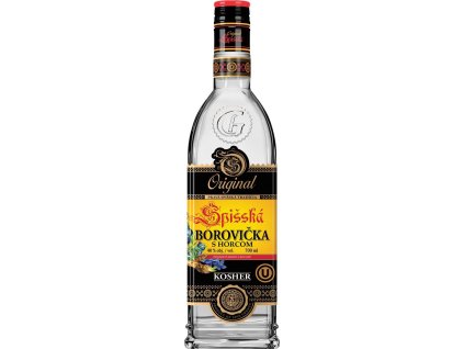 original spisska kosher borovicka s horcom 40 0 7l full item 4437
