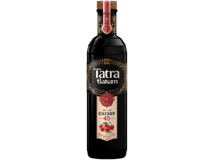 Tatra Balsam Cherry 45% 0,7 l – slovenský bylinný likér s černými višněmi