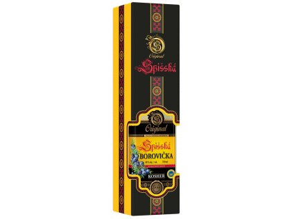 Spišska BOROVICKA v darkovom kartone 0,7l 40%