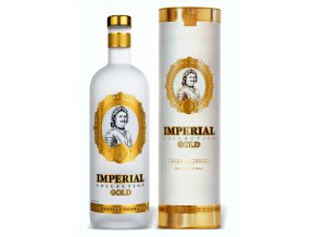 imperial collection gold vodka 1l darkova tuba