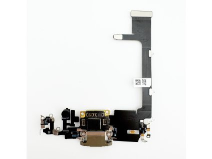 Nabíjací Konektor + Flex Kábel (Gold) pre iPhone 11 Pro