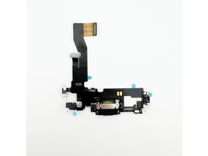 Nabíjací Konektor + Flex Kábel (Graphite) pre iPhone 12, 12 Pro