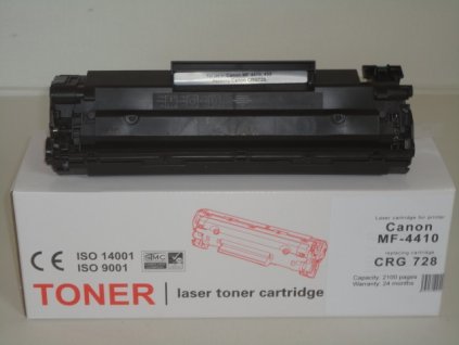 Canon CRG728 - kompatibilný čierny toner