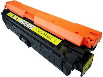 HP CE742A - kompatibilný žltý toner