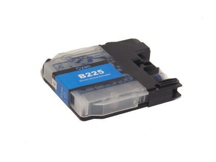 Brother LC225C - kompatibilná modrá atramentová cartridge