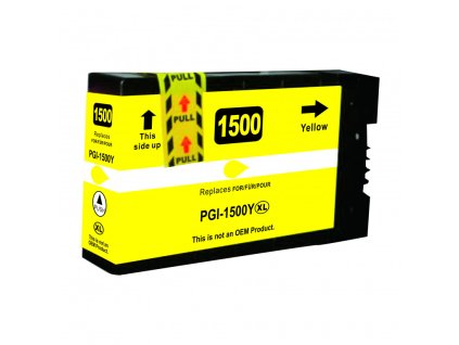 Canon PGI1500XLY - kompatibilná žltá atramentová cartridge