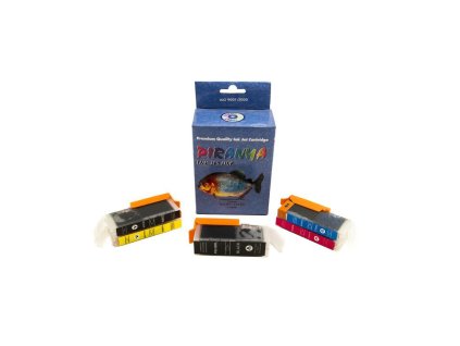 Canon CLI-551 + PGI-550 PIRANHA - alternatívna sada atramentových cartridge