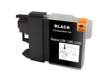 Brother LC1100BK - kompatibilná čierna atramentová cartridge