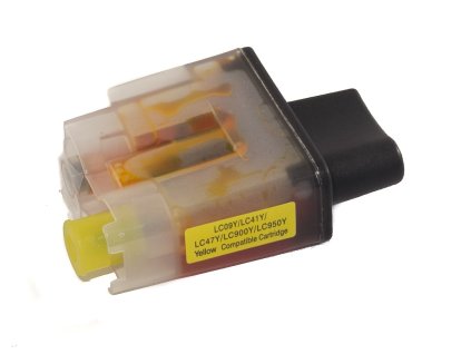 Brother LC900Y - kompatibilná žltá atramentová cartridge