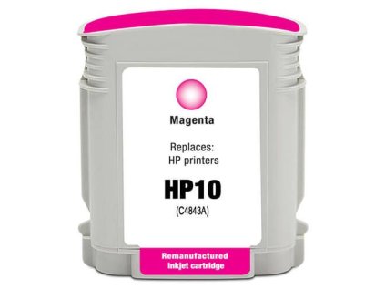 HP C4843A - kompatibilná červená atramentová cartridge